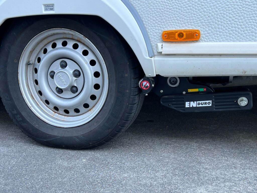 Instalación de Mover en Caravana